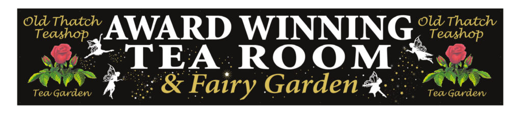 Old Thatch Tea Shop Banner